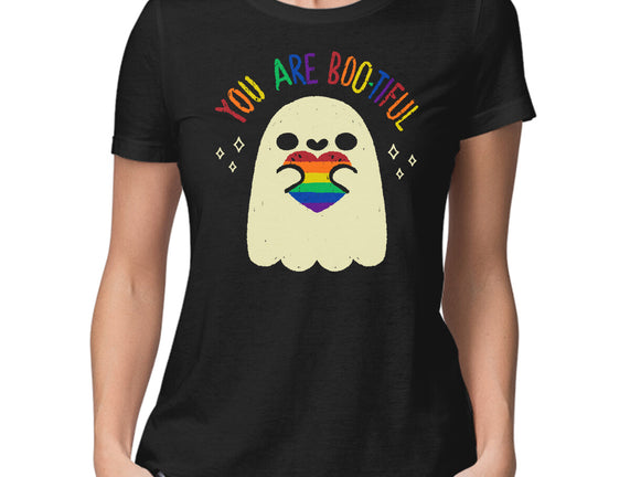 You Are Beautiful Rainbow Heart