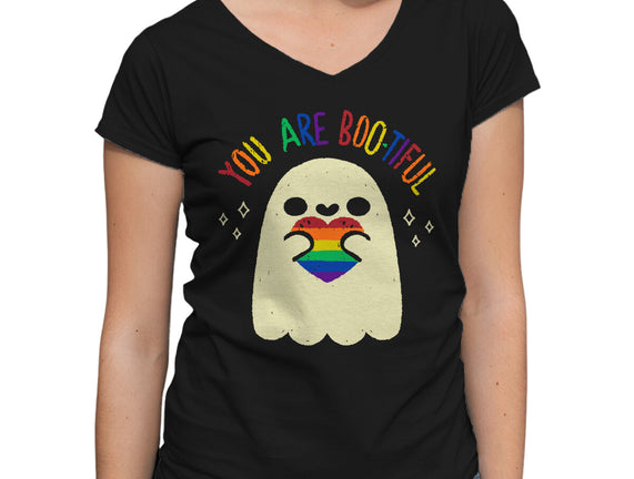 You Are Beautiful Rainbow Heart