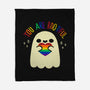 You Are Beautiful Rainbow Heart-None-Fleece-Blanket-xMorfina