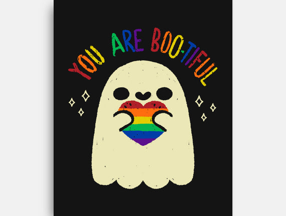 You Are Beautiful Rainbow Heart
