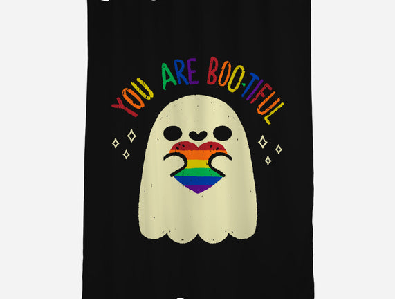You Are Beautiful Rainbow Heart