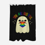 You Are Beautiful Rainbow Heart-None-Polyester-Shower Curtain-xMorfina