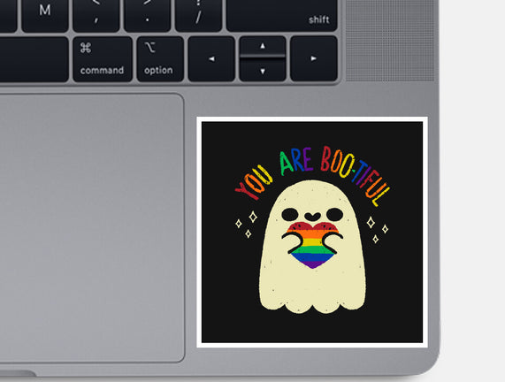 You Are Beautiful Rainbow Heart
