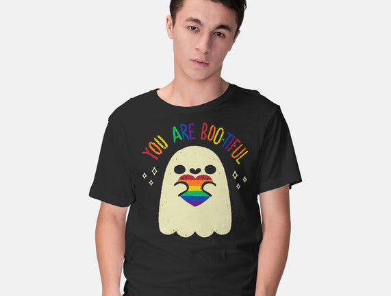 You Are Beautiful Rainbow Heart