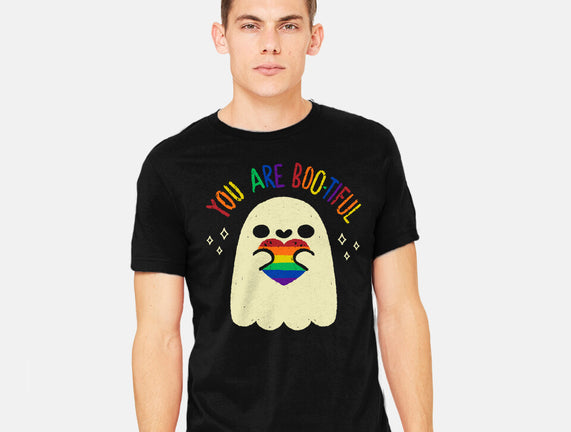 You Are Beautiful Rainbow Heart