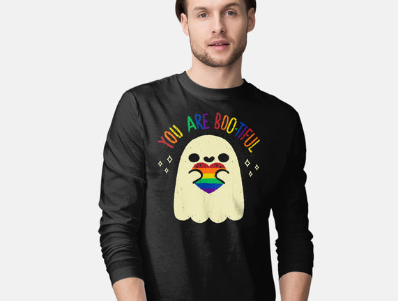 You Are Beautiful Rainbow Heart
