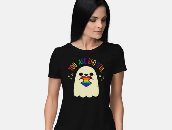 You Are Beautiful Rainbow Heart