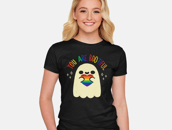 You Are Beautiful Rainbow Heart