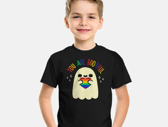 You Are Beautiful Rainbow Heart