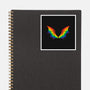 Rainbow Pride Bat Wings-None-Glossy-Sticker-xMorfina