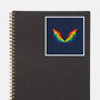 Rainbow Pride Bat Wings-None-Glossy-Sticker-xMorfina