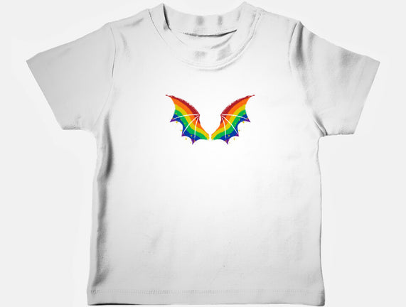 Rainbow Pride Bat Wings