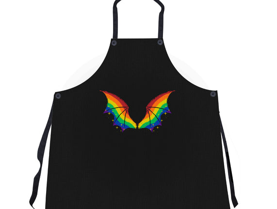 Rainbow Pride Bat Wings