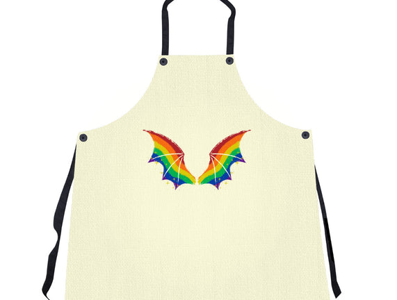 Rainbow Pride Bat Wings