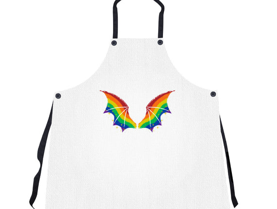 Rainbow Pride Bat Wings