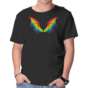 Rainbow Pride Bat Wings