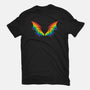 Rainbow Pride Bat Wings-Youth-Basic-Tee-xMorfina