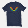 Rainbow Pride Bat Wings-Unisex-Basic-Tee-xMorfina