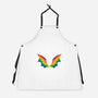Rainbow Pride Bat Wings-Unisex-Kitchen-Apron-xMorfina
