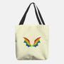 Rainbow Pride Bat Wings-None-Basic Tote-Bag-xMorfina