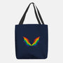 Rainbow Pride Bat Wings-None-Basic Tote-Bag-xMorfina