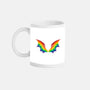 Rainbow Pride Bat Wings-None-Mug-Drinkware-xMorfina