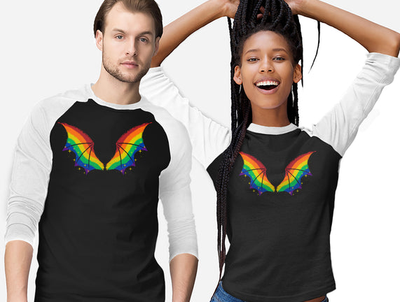 Rainbow Pride Bat Wings