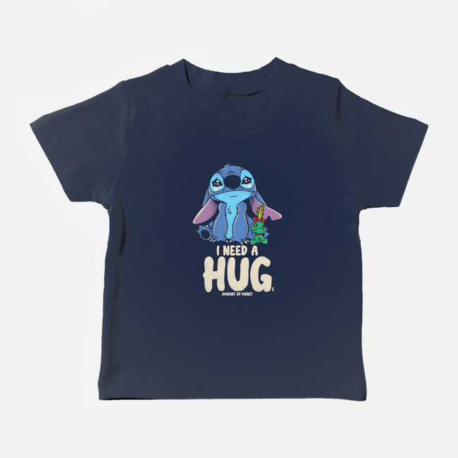I Need Hug-Baby-Basic-Tee-turborat14