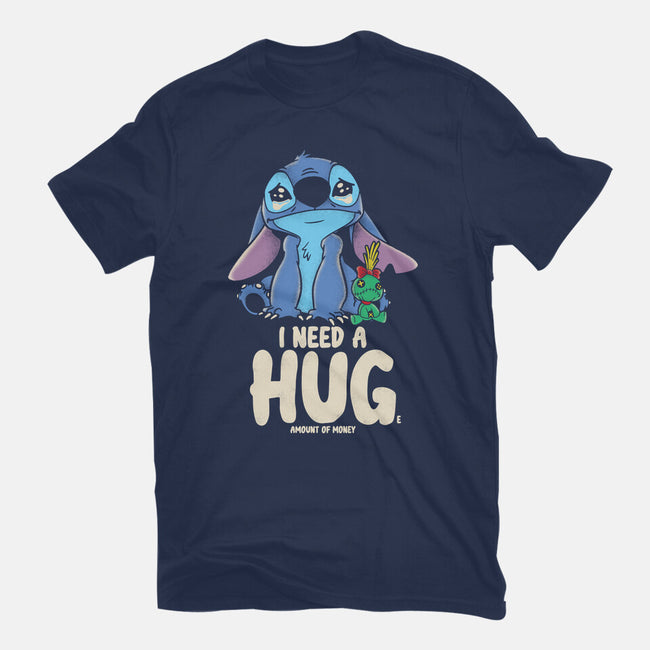 I Need Hug-Womens-Basic-Tee-turborat14
