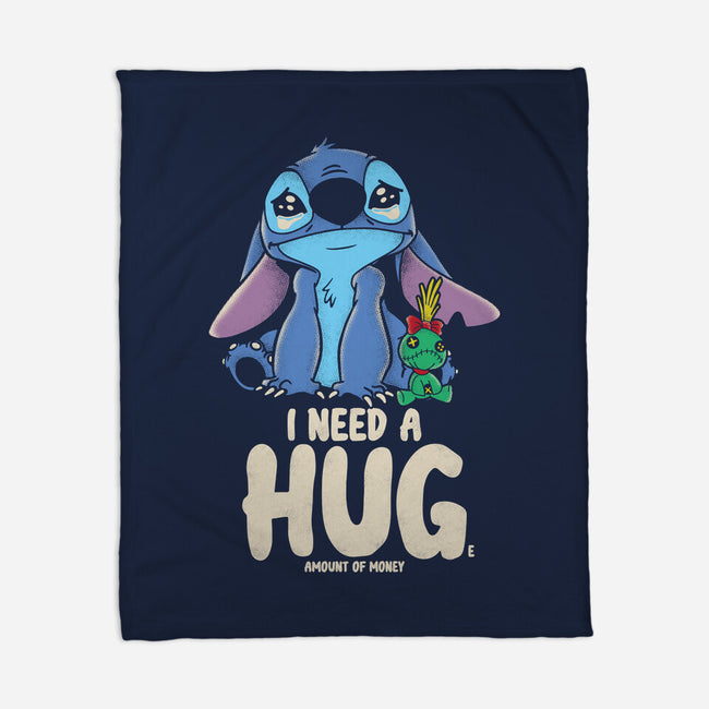 I Need Hug-None-Fleece-Blanket-turborat14