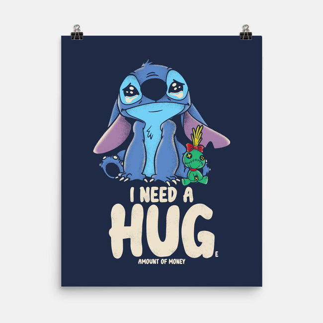 I Need Hug-None-Matte-Poster-turborat14