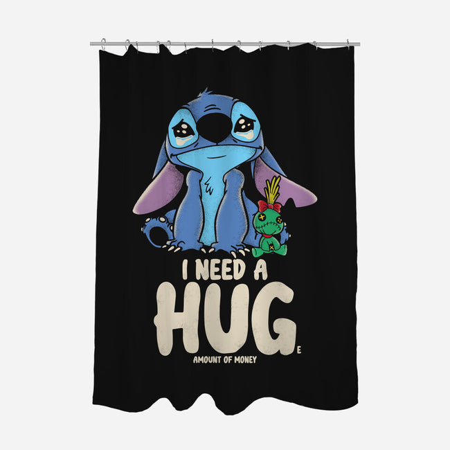 I Need Hug-None-Polyester-Shower Curtain-turborat14