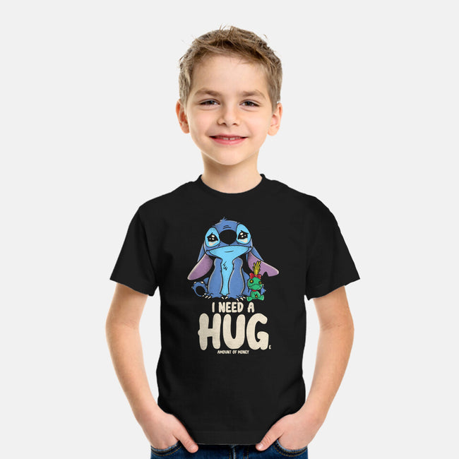 I Need Hug-Youth-Basic-Tee-turborat14