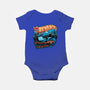 Bedrock Racing-Baby-Basic-Onesie-glitchygorilla
