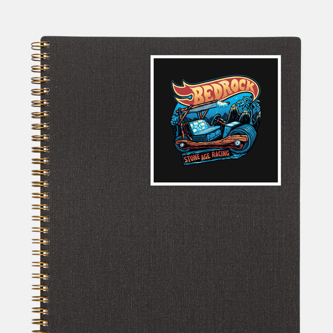 Bedrock Racing-None-Glossy-Sticker-glitchygorilla