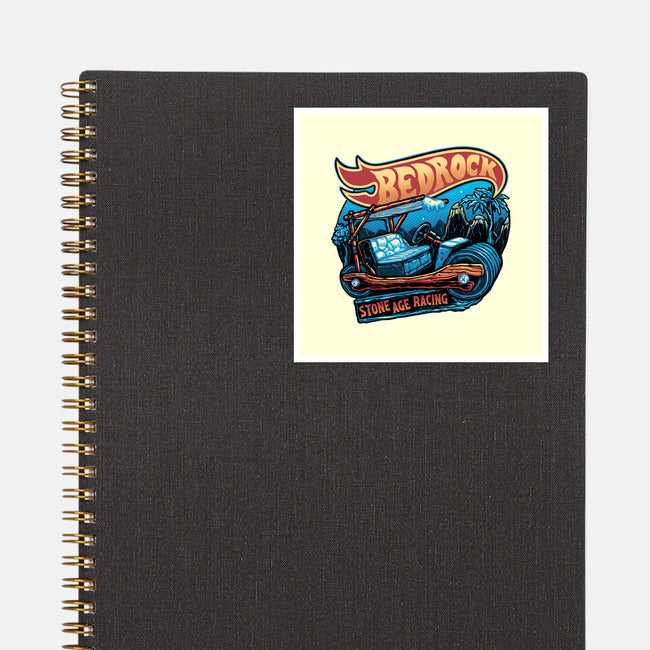 Bedrock Racing-None-Glossy-Sticker-glitchygorilla