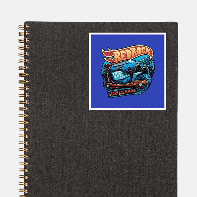 Bedrock Racing-None-Glossy-Sticker-glitchygorilla
