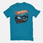 Bedrock Racing-Womens-Basic-Tee-glitchygorilla