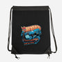 Bedrock Racing-None-Drawstring-Bag-glitchygorilla