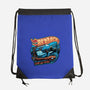 Bedrock Racing-None-Drawstring-Bag-glitchygorilla