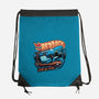 Bedrock Racing-None-Drawstring-Bag-glitchygorilla
