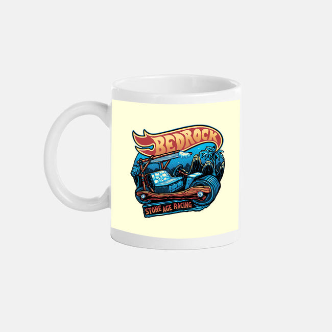 Bedrock Racing-None-Mug-Drinkware-glitchygorilla