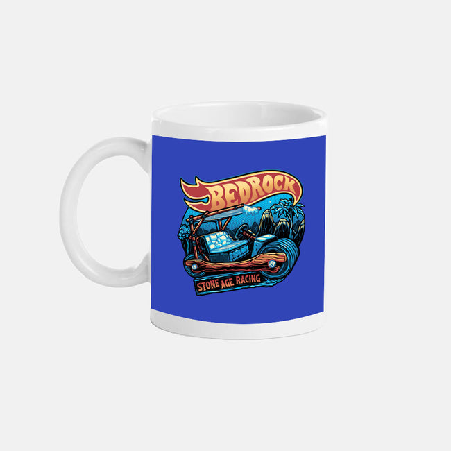 Bedrock Racing-None-Mug-Drinkware-glitchygorilla