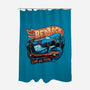 Bedrock Racing-None-Polyester-Shower Curtain-glitchygorilla