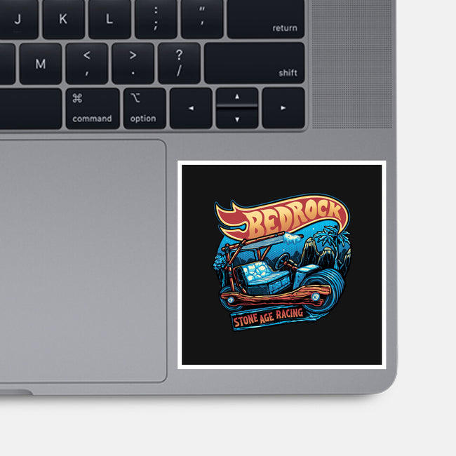 Bedrock Racing-None-Glossy-Sticker-glitchygorilla