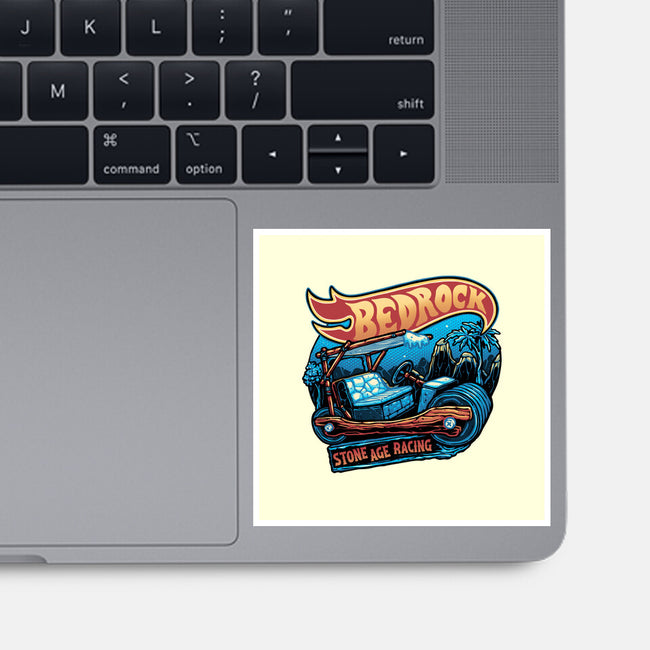 Bedrock Racing-None-Glossy-Sticker-glitchygorilla