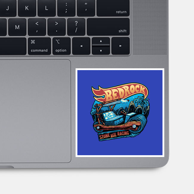 Bedrock Racing-None-Glossy-Sticker-glitchygorilla