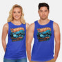 Bedrock Racing-Unisex-Basic-Tank-glitchygorilla