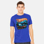 Bedrock Racing-Mens-Heavyweight-Tee-glitchygorilla