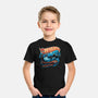 Bedrock Racing-Youth-Basic-Tee-glitchygorilla
